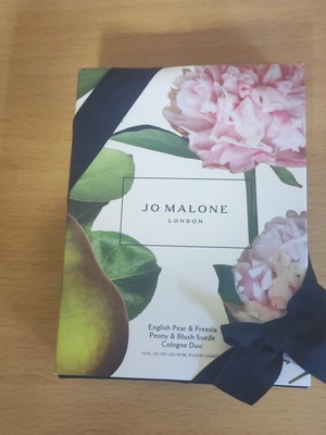 Jo Malone English Pear & Freesia and Peony & Blush Suede 2x30ml set