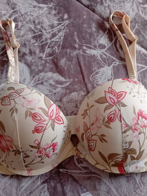 Beige bra used