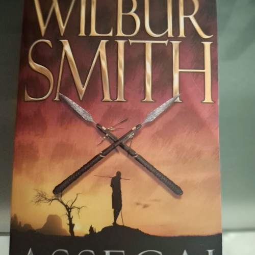 Assegai by Wilbur Smith novel like new, English