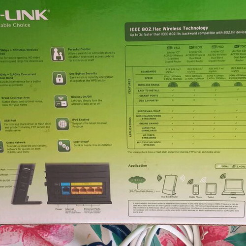 AC750 router used, minimal use