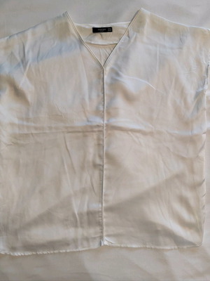 Mango short-sleeve white t-shirt size S
