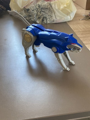 Power Rangers Ninja Megazord Blue Wolf Zord μεταχειρισμένο, σε πολύ καλή κατάσταση