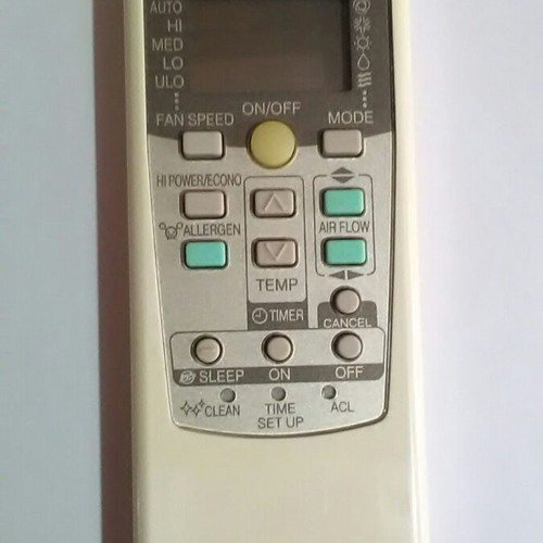 Mitsubishi Heavy Industries Air Conditioner Remote Control RKW502A200 Like New