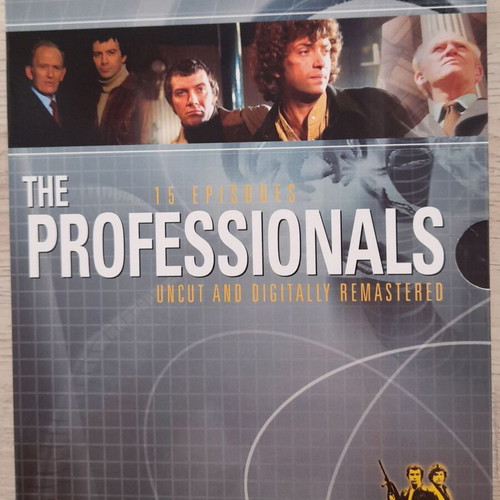 The Professionals DVD used, 4 seasons set without Greek subtitles