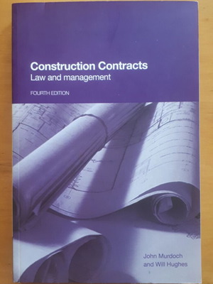 Construction Contracts Law and Management 4th Edition σε άριστη κατάσταση