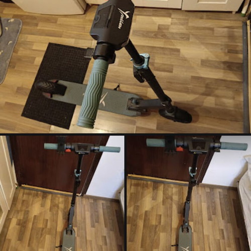 Electric Hybrid Scooter like new with digital display and accessories