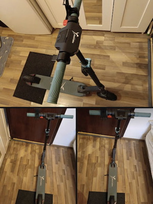 Electric Hybrid Scooter like new with digital display and accessories