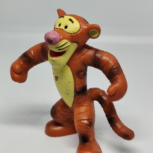 Tigger Disney Bullyland figure used, 7cm hand-painted PVC