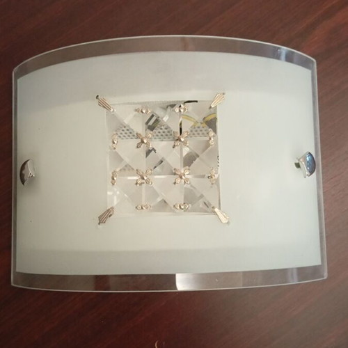 Wall light new with glass crystals
