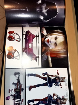Batman Arkham Knight art book with comic issue 0, used