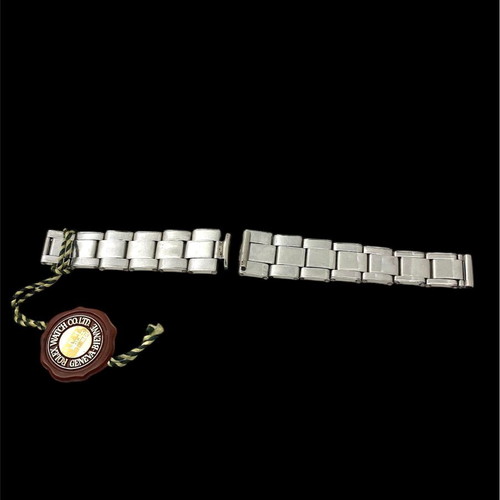 Rolex Oyster used 1930 with folded links and riveted design