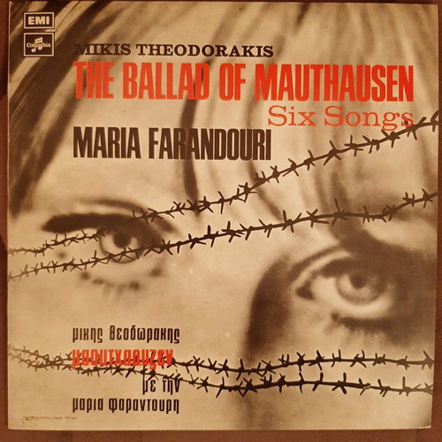 Vinyl Mikis Theodorakis Mauthausen like new