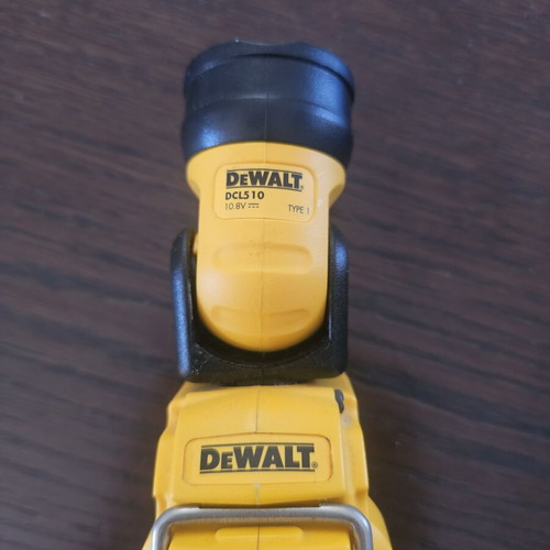 DeWalt DCL510 Compact Rechargeable LED Flashlight 12V Li-ion 130 Lumens without Charger