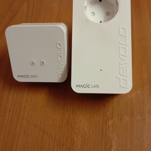 Devolo power line WiFi router set used, good working condition