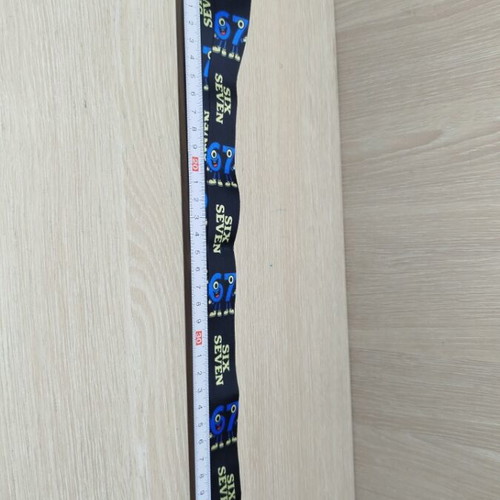 Mobile phone lanyard new, double-sided, black blue