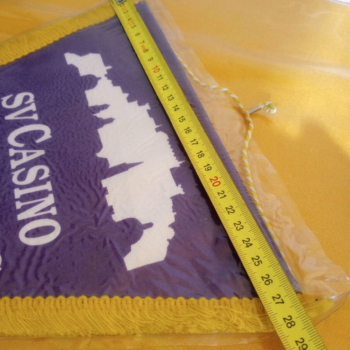 Vintage SV Casino Salzburg banner like new, authentic