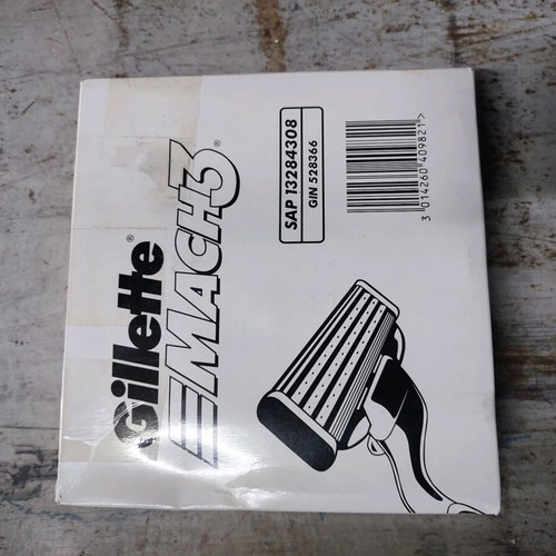Gillette Mach 3 Razor Blades New, 6x Boxes with Extra Heads and Handle