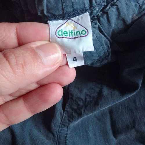 Delfino blue cargo shorts for boy 4 years like new