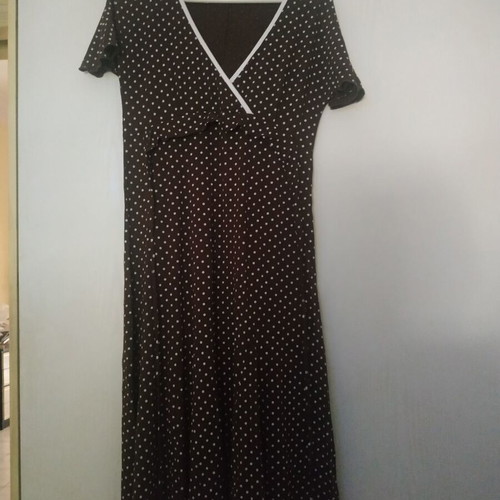 Dress brown color, size free size 2 new