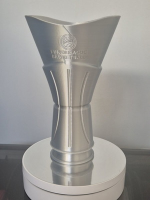 Euroleague Basketball Trophy Replica 18 cm, like new