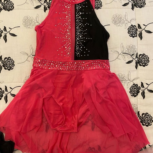 Girls' gymnastics leotard like new, size 116 cm