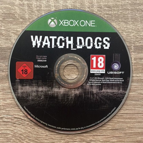 Watch Dogs Xbox One like new