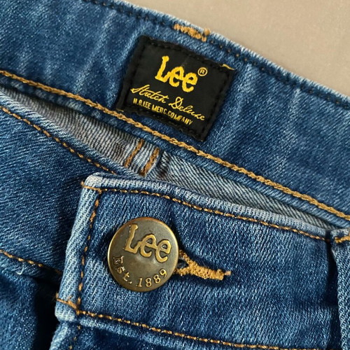 Lee skinny jeans women's used, blue, size 30/33, Scarlett model