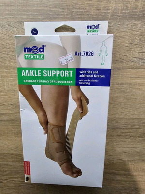 Ankle support like new with ribs and additional fixation