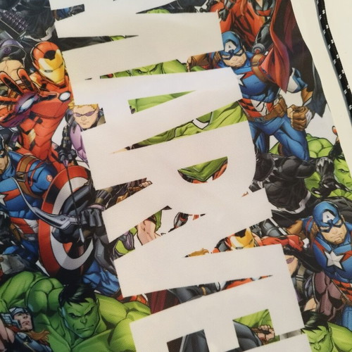 Marvel drawstring bag from H&M like new, colorful