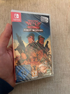 Operation Wolf Returns FM Nintendo Switch sealed new