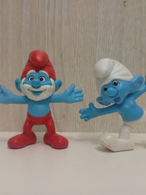 McDonald's Smurfs The Lost Village figures set