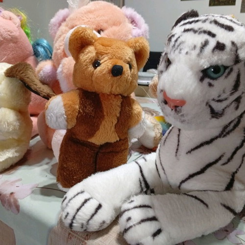 Stuffed animals like new