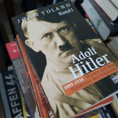 Collection of books about Hitler and Nazis like new, in German