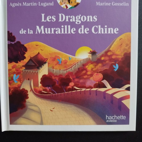 Les Dragons de la Muraille de Chine hardcover book new, French, children's