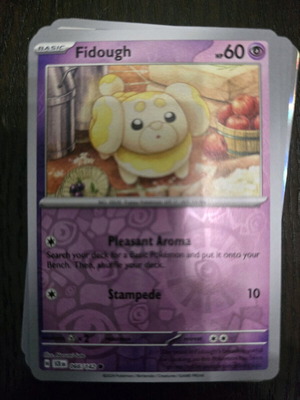 Fidough Pokemon card new