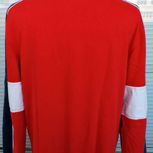 Suzuki Vintage Longsleeve Rugby Polo Shirt used, size L/XL