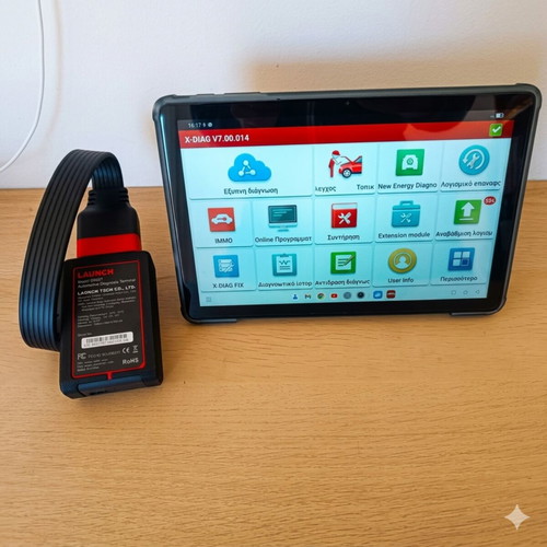 Launch Car Diagnostic Tablet with Interface and Annual Subscription new