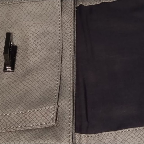 GAP handbag used, grey, 23x13 cm, with wrist strap