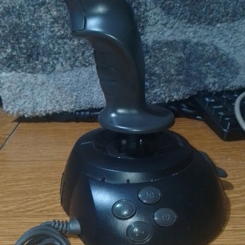 Microsoft Sidewinder Joystick USB used, tested and fully functional