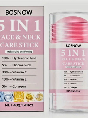 5 in 1 cream stick new, firming and moisturizing with collagen
