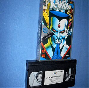 X-MEN MR SINISTER - VHS