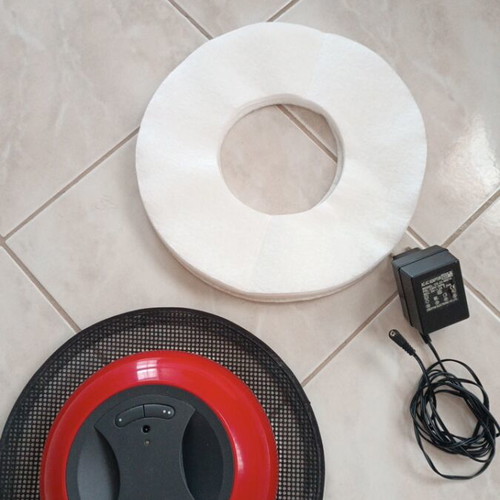 Vileda electronic vacuum cleaner with charger and 12 cloths