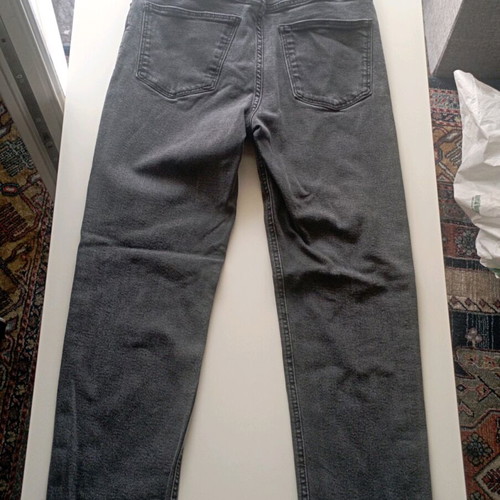 Bershka Skinny Flare jeans like new, size 42, black and grey