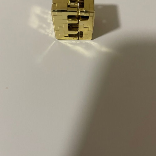Golden Cube Minecraft Kinder Joy new, ultra rare