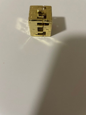Golden Cube Minecraft Kinder Joy new, ultra rare