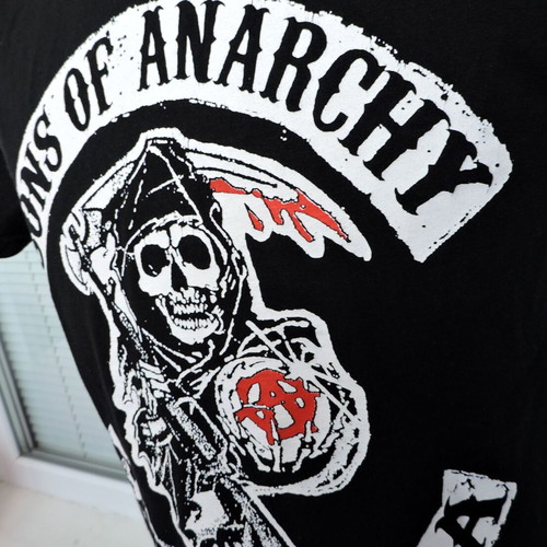 Sons of Anarchy Road Gear Reaper T-Shirt like new, size S, black
