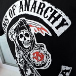 Sons of Anarchy Road Gear Reaper T-Shirt like new, size S, black