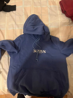 3Guys hoodie medium blue like new