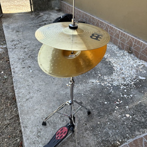 Millennium Acoustic Drum Set used, complete with cymbals and hardware