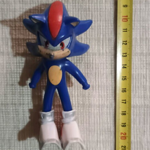 Super Sonic figure vintage used, rare